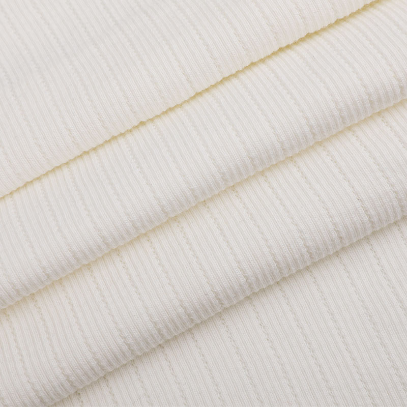 32s CVC Jacquard-raidallinen ribbineule